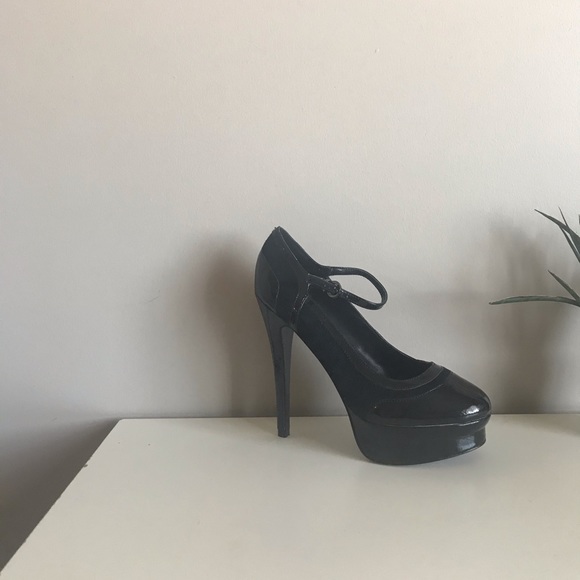 Platform Leather Heels - Picture 8 of 11